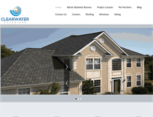 Tablet Screenshot of clearwaterext.com